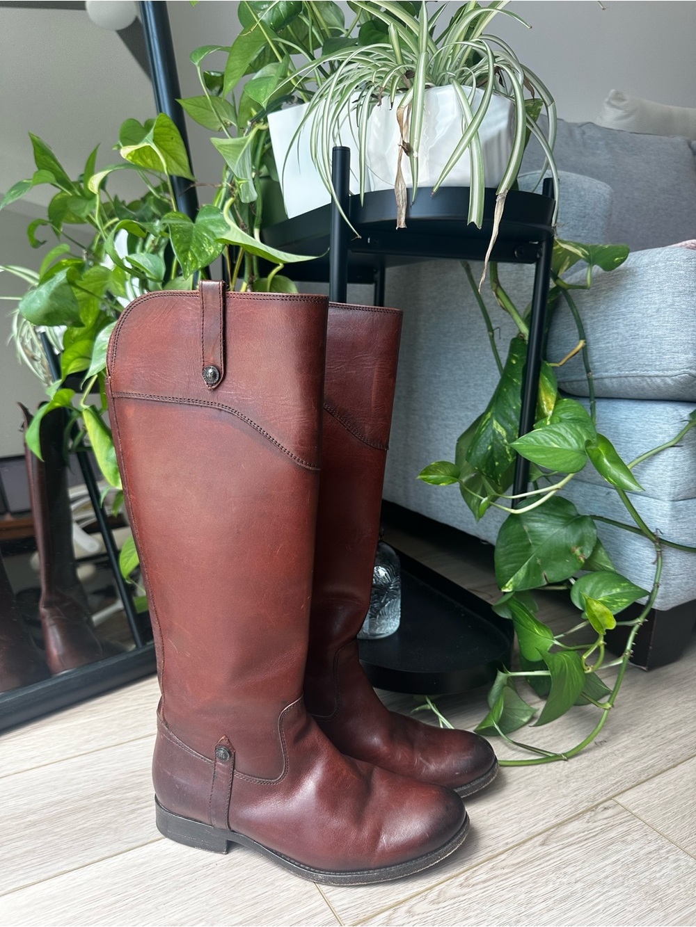 FRYE Leather Riding Boots